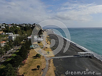 Napier, The Art Deco Capital City of New Zealand Editorial Stock Photo