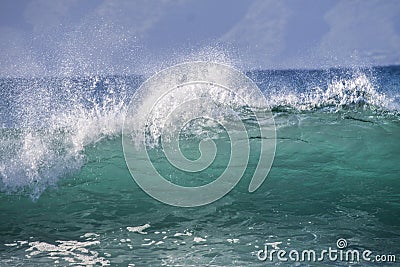 Napili Bay Wave Stock Photo