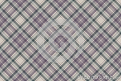 Napkin check fabric texture seamless pattern Vector Illustration