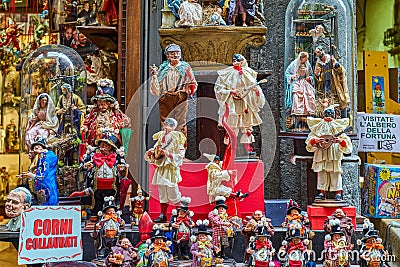 Naples, art, architecture and traditions Editorial Stock Photo