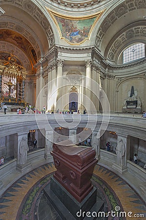 Napoleon Tomb Editorial Stock Photo