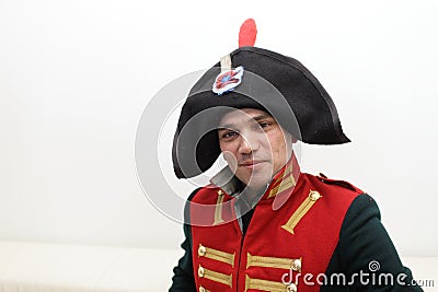 Napoleonic soldier Stock Photo