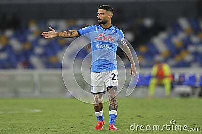 Napoli vs Venezia final result 2-0, match played at the Diego Armando Maradona stadium Editorial Stock Photo