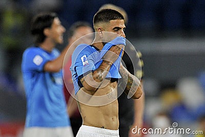 Napoli vs Venezia final result 2-0, match played at the Diego Armando Maradona stadium Editorial Stock Photo
