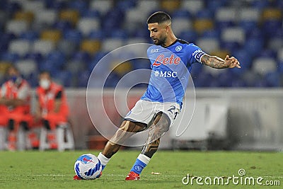 Napoli vs Venezia final result 2-0, match played at the Diego Armando Maradona stadium Editorial Stock Photo