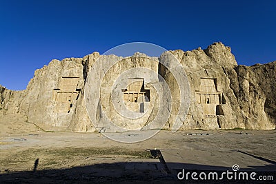 Naqsh-i Rustam Stock Photo