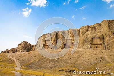 Naqsh-i Rustam, Persepolis, Shiraz, Iran Stock Photo