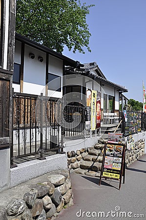 Nara, 13th may: Market Place from Nara Park Complex of Nara City in Japan Editorial Stock Photo