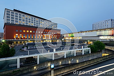 Nara Train Station Editorial Stock Photo