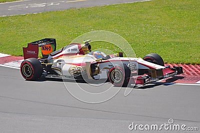 Narain Karthikeyan in 2012 F1 Canadian Grand Prix Editorial Stock Photo