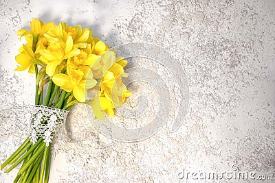 Narcissus bouguet Stock Photo