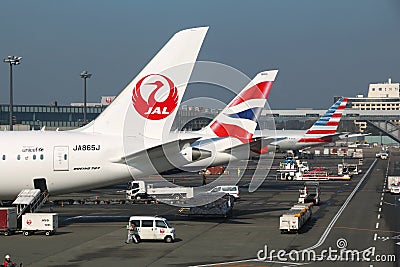 Narita Airport Editorial Stock Photo