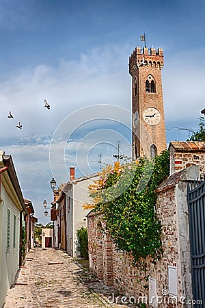 Santarcangelo di Romagna Stock Photo