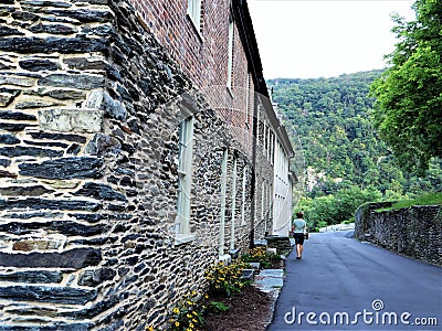 Harpers Ferry, West Virginia Stock Photo