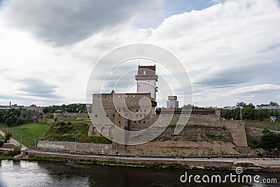 Narva fortress Stock Photo