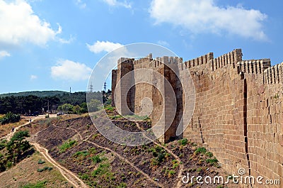 Naryn-Kala fortress Stock Photo