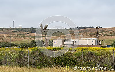 Nasa building at Vandenberg Space Force base, Lompoc, CA, USA Editorial Stock Photo