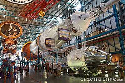 Nasa center museum Editorial Stock Photo