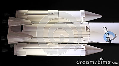 nasa esa rocket in space at the space expo Editorial Stock Photo