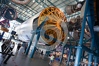 Nasa museum Editorial Stock Photo