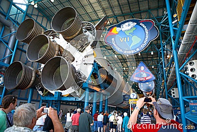 Nasa museum Editorial Stock Photo