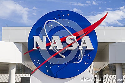 NASA sign Editorial Stock Photo