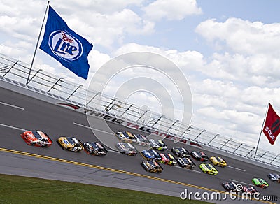 NASCAR: Apr 25 Aaron's 499 Editorial Stock Photo