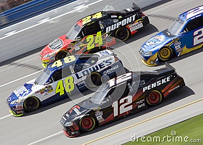 NASCAR: Apr 25 Aaron's 499 Editorial Stock Photo