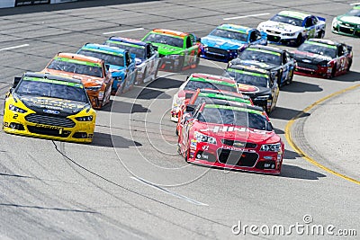 NASCAR: Apr 26 Toyota Owners 400 Editorial Stock Photo