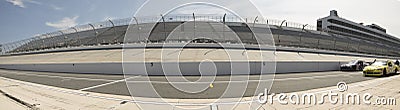 Nascar cars on pit row at Dover Motor Speedway Editorial Stock Photo
