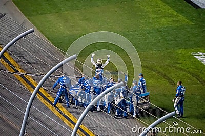 NASCAR Cup Series: February 19 Daytona 500 Ricky Stenhouse, Jr Wins Daytona 500 Editorial Stock Photo