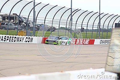 NASCAR Gander Outdoors Truck Series Iowa 2019 24 Brett Moffitt Editorial Stock Photo