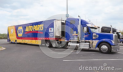 NASCAR Hauler for #9 Chase Elliott Editorial Stock Photo