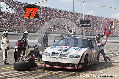 NASCAR: June 14 Lifelock 400 Editorial Stock Photo