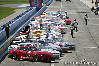 NASCAR: March 16 Production Alliance Group 300 Editorial Stock Photo