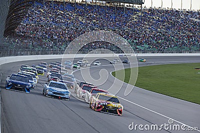NASCAR: May 13 Go Bowling 400 Editorial Stock Photo