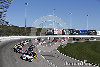 NASCAR: October 20 Kansas Lottery 300 Editorial Stock Photo