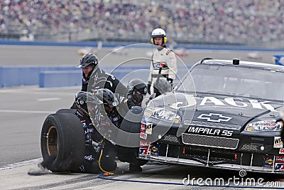 NASCAR: Sprint Cup Series Auto Club 500 Feb 22 Editorial Stock Photo