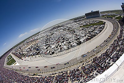 NASCAR Sprint Cup Series Samsung 500 Apr 5 Editorial Stock Photo