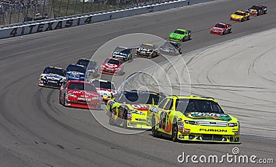 NASCAR Sprint Cup Series Samsung 500 Apr 5 Editorial Stock Photo