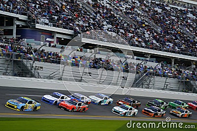 NASCAR Xfinity Series: February 18 Beef. It's What's For Dinner. 300 Editorial Stock Photo