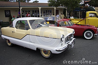 Nash Metropolitan 1961 at Car Show Editorial Stock Photo