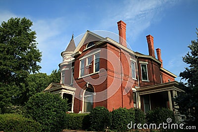 Nashville historic home Stock Photo