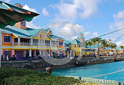 Nassau Bahamas Port Stock Photo