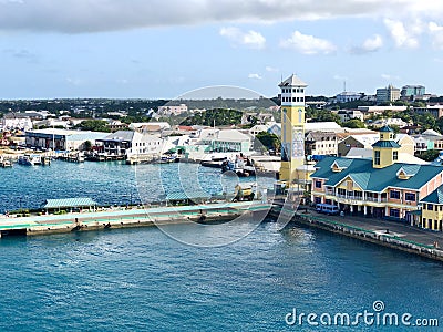 Nassau port Editorial Stock Photo