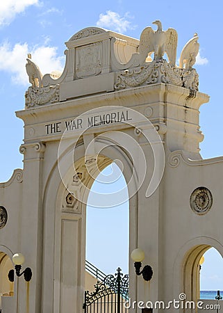 The Natatorium War Memorial Editorial Stock Photo