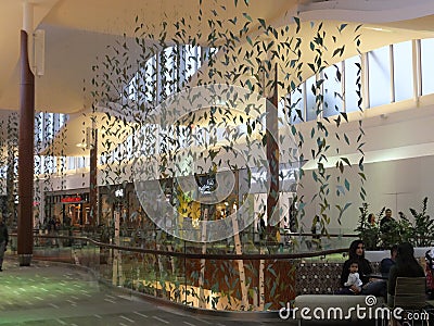 Natick Mall in Natick, Massachusetts Editorial Stock Photo