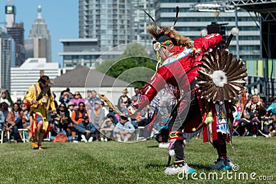 National Aboriginal Day and Indigenous Arts Festival in Toronto Editorial Stock Photo