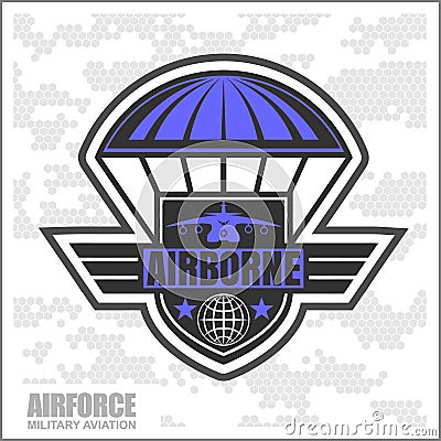 National Airborne Day Vector Illustration