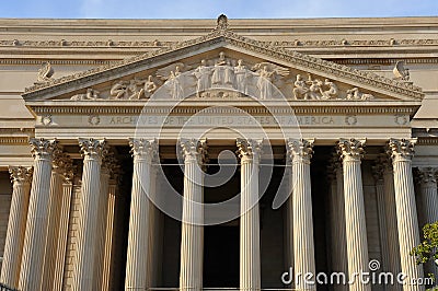 National Archives, Washington, DC Stock Photo